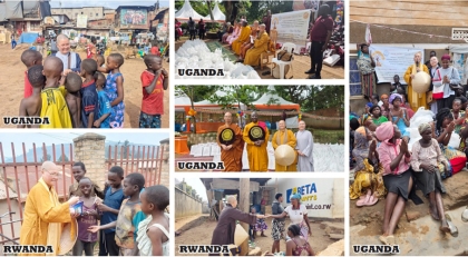 Hành trình 'Trao yêu thương – nhận nụ cười' của chùa Hương Sen tại 8 nước Châu Phi